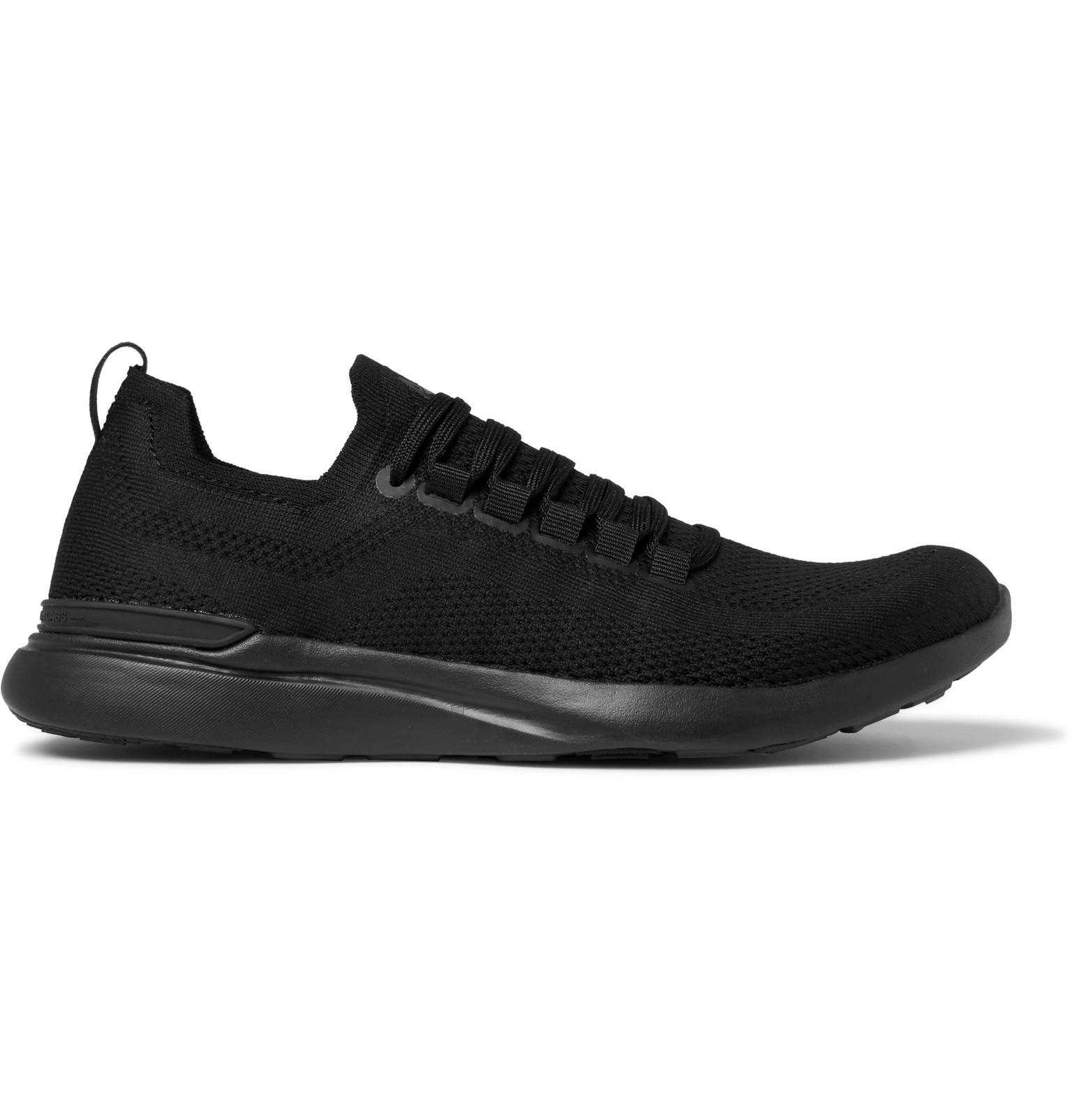 APL Shoes Neoprene Techloom Breeze Running Sneakers in Black for Men ...