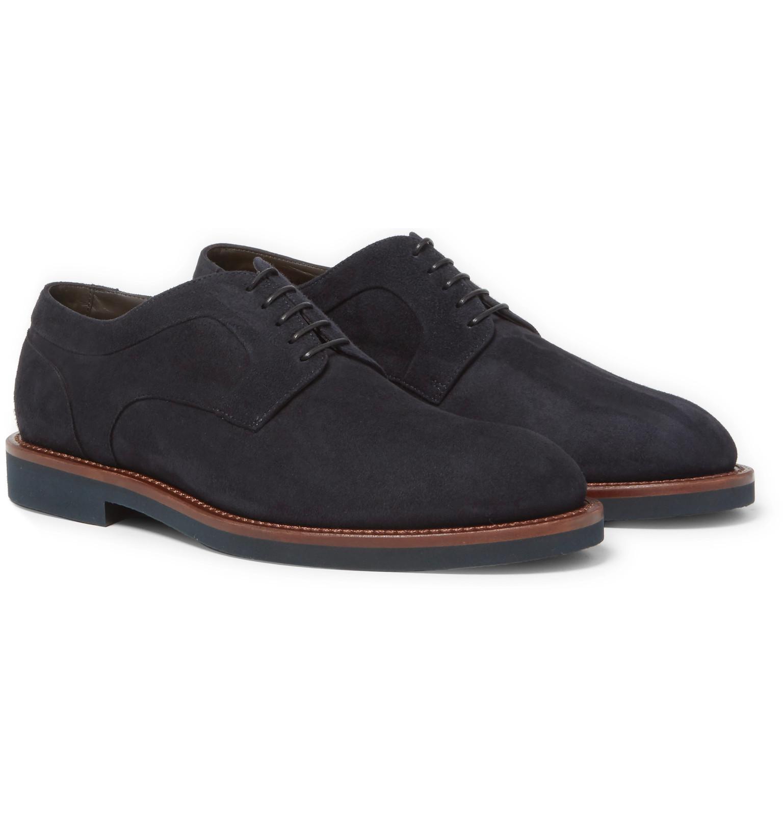 boss suede shoes
