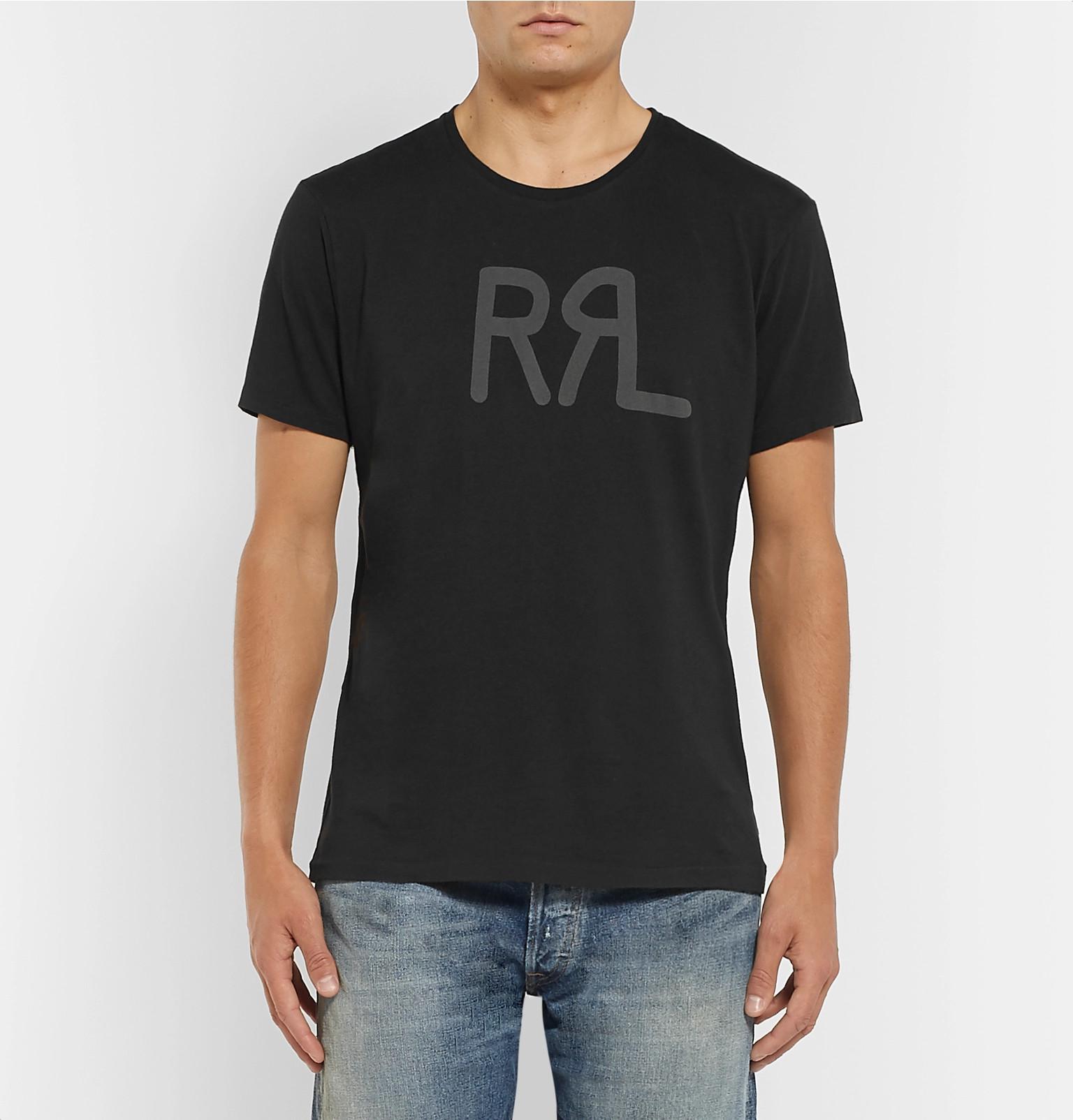 RRL Cotton Jersey Graphic T-shirt in 