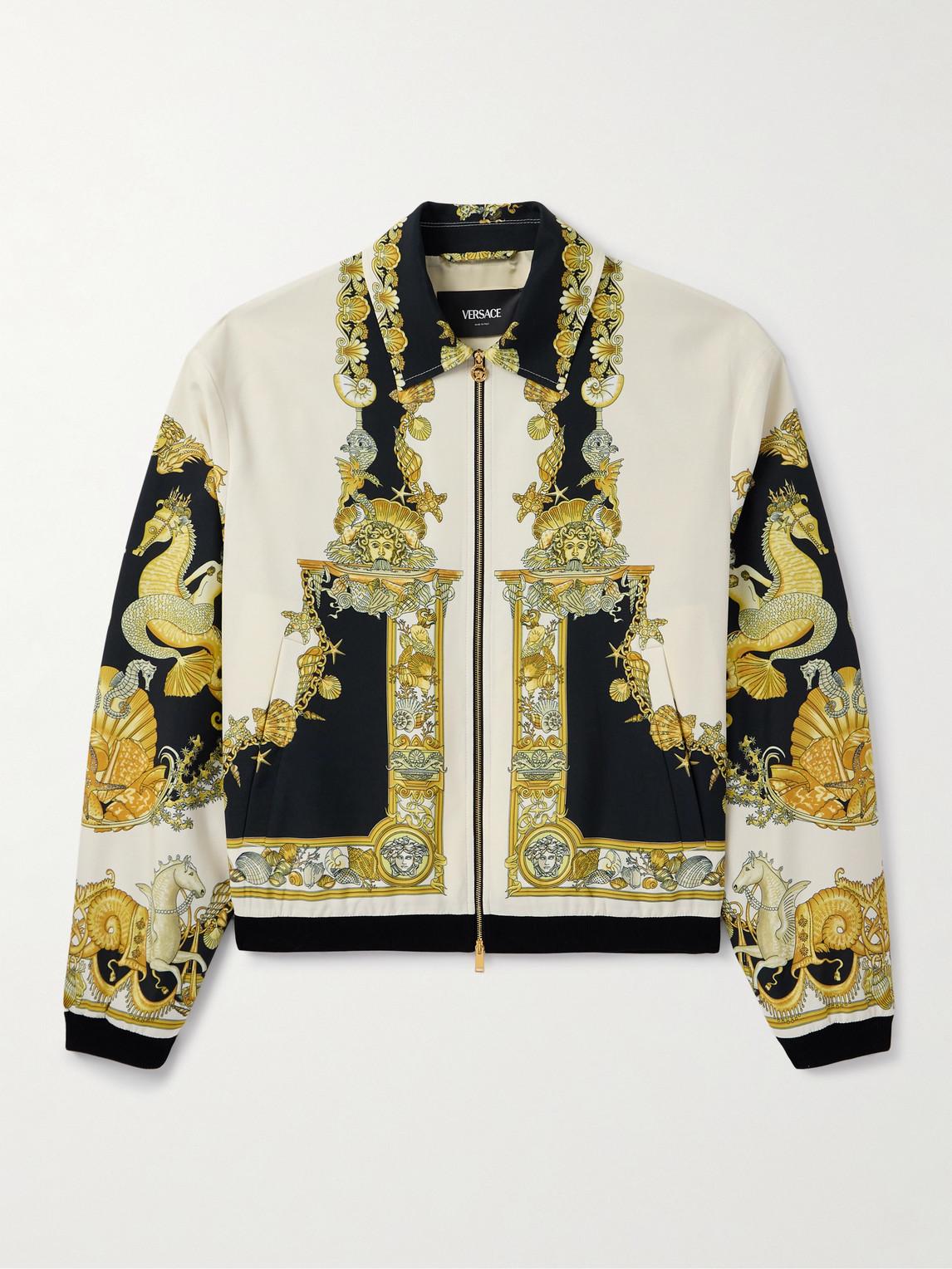 ジャケット VERSACE BISCUIT COTTON CASUAL JACKET Versace Casual jackets for Men | Online Sale up to 55% off