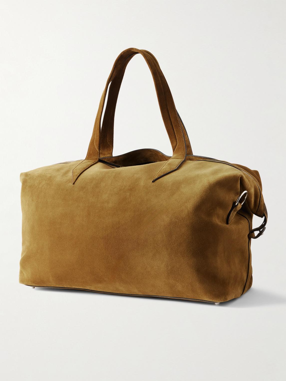 Metier Nomad Suede Weekend Bag in Brown for Men Lyst UK