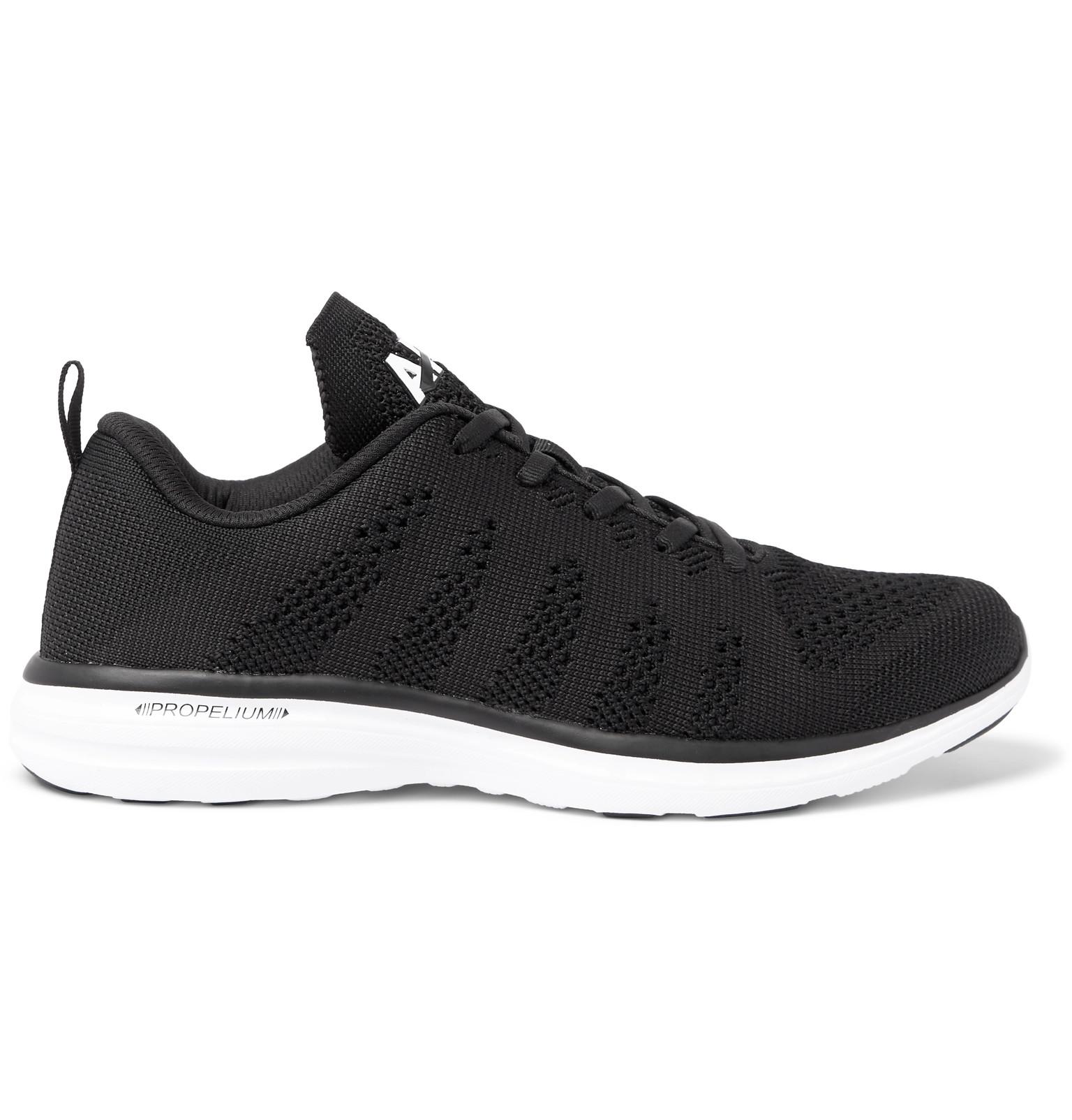 Apl: Athletic Propulsion Labs Pro Techloom Running Sneakers in Black ...