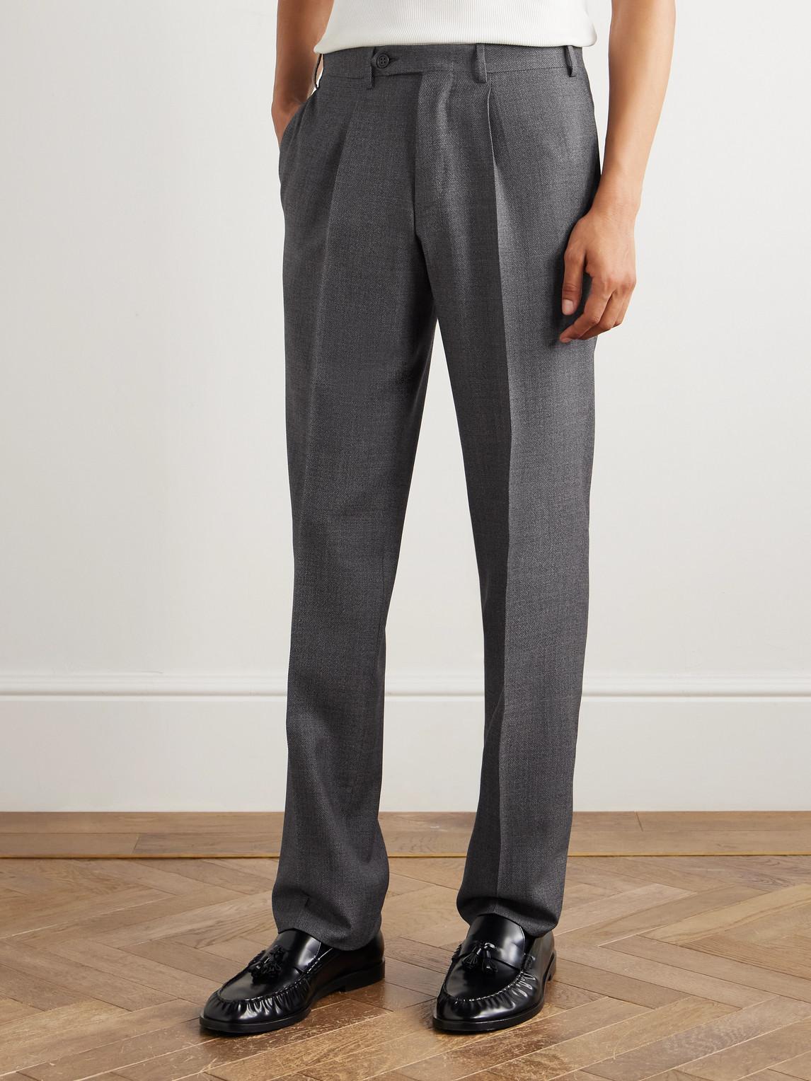 Pantaloni eleganti Grigio da uomo Lyst