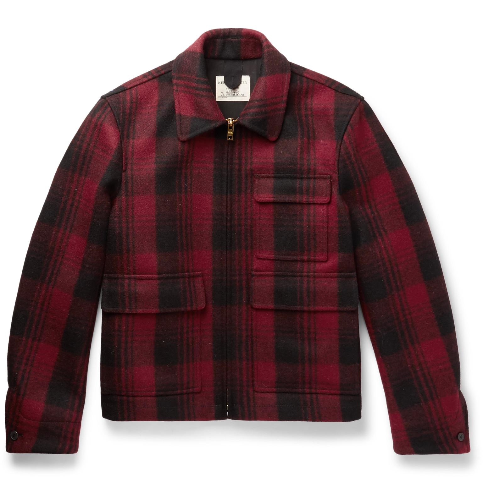wool flannel coat