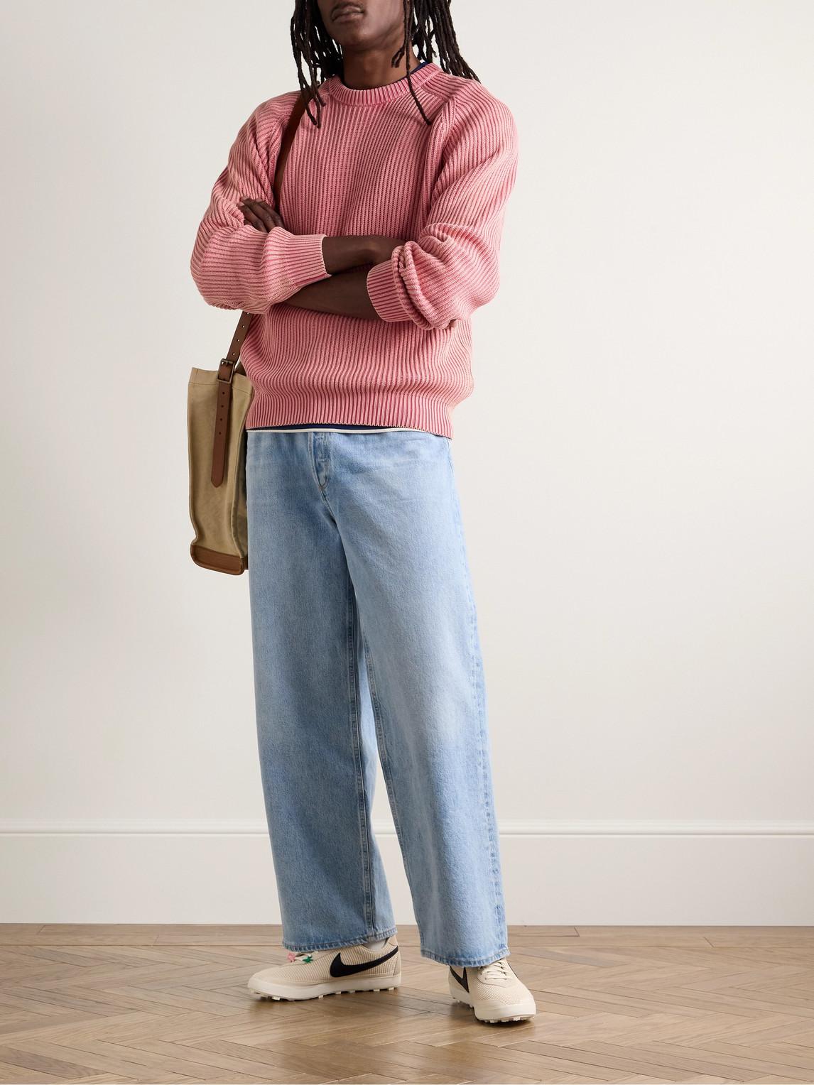 トップス NOAH NYC floral Cotton sweater 22ss NOAH NYC floral Cotton sweater 22ss