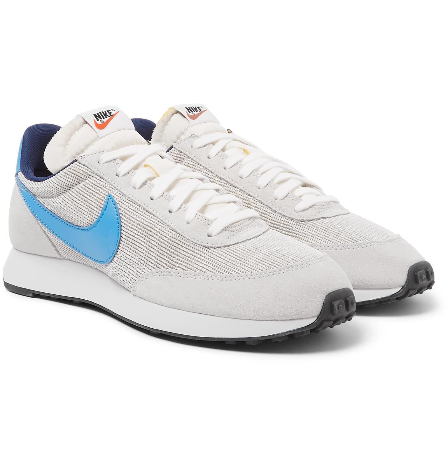 Nike Air Tailwind 79 Og Leather-trimmed Suede And Mesh Sneakers in Gray for  Men | Lyst