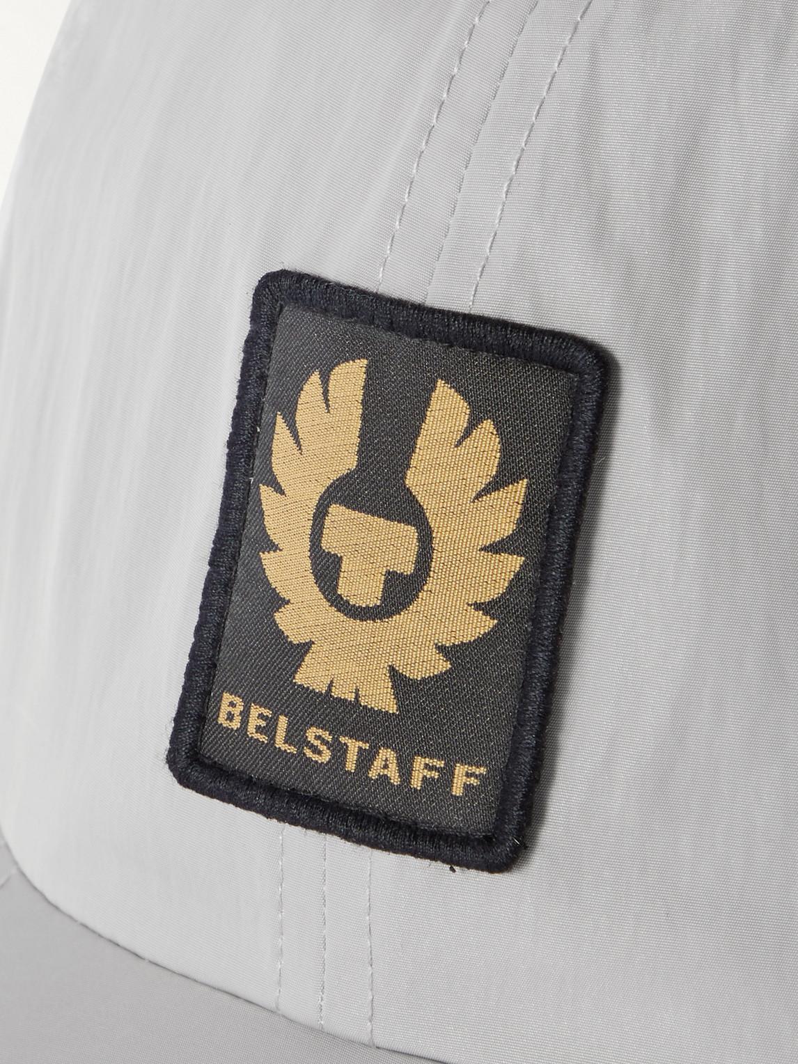 Belstaff Phoenix Logo-appliquéd Shell Baseball Cap in Grey for Men