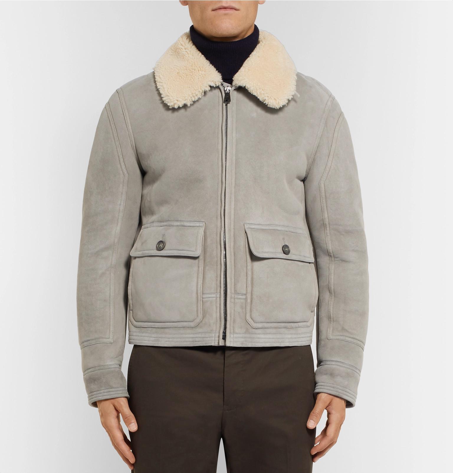 ralph lauren purple label shearling