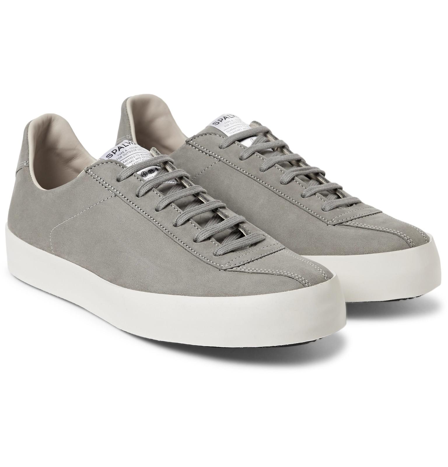 Spalwart Court Nubuck Sneakers in Gray for Men | Lyst
