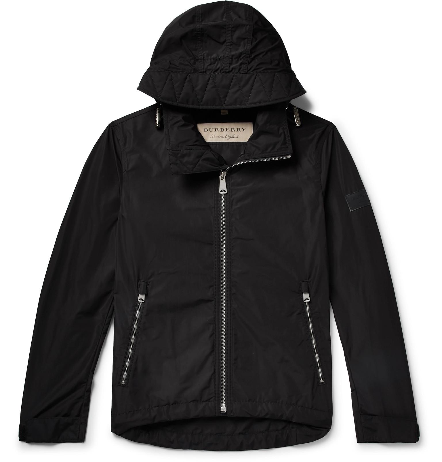 Burberry shell hooded jacket Clearance
