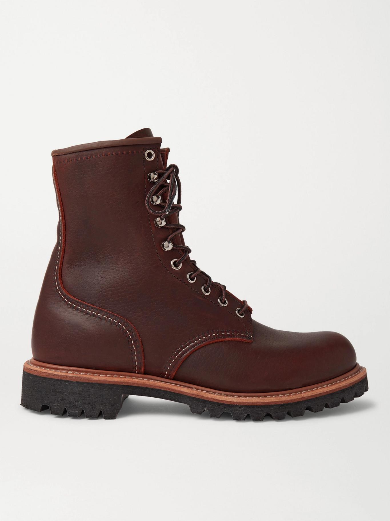 Red wing 8 inch cheap logger boots