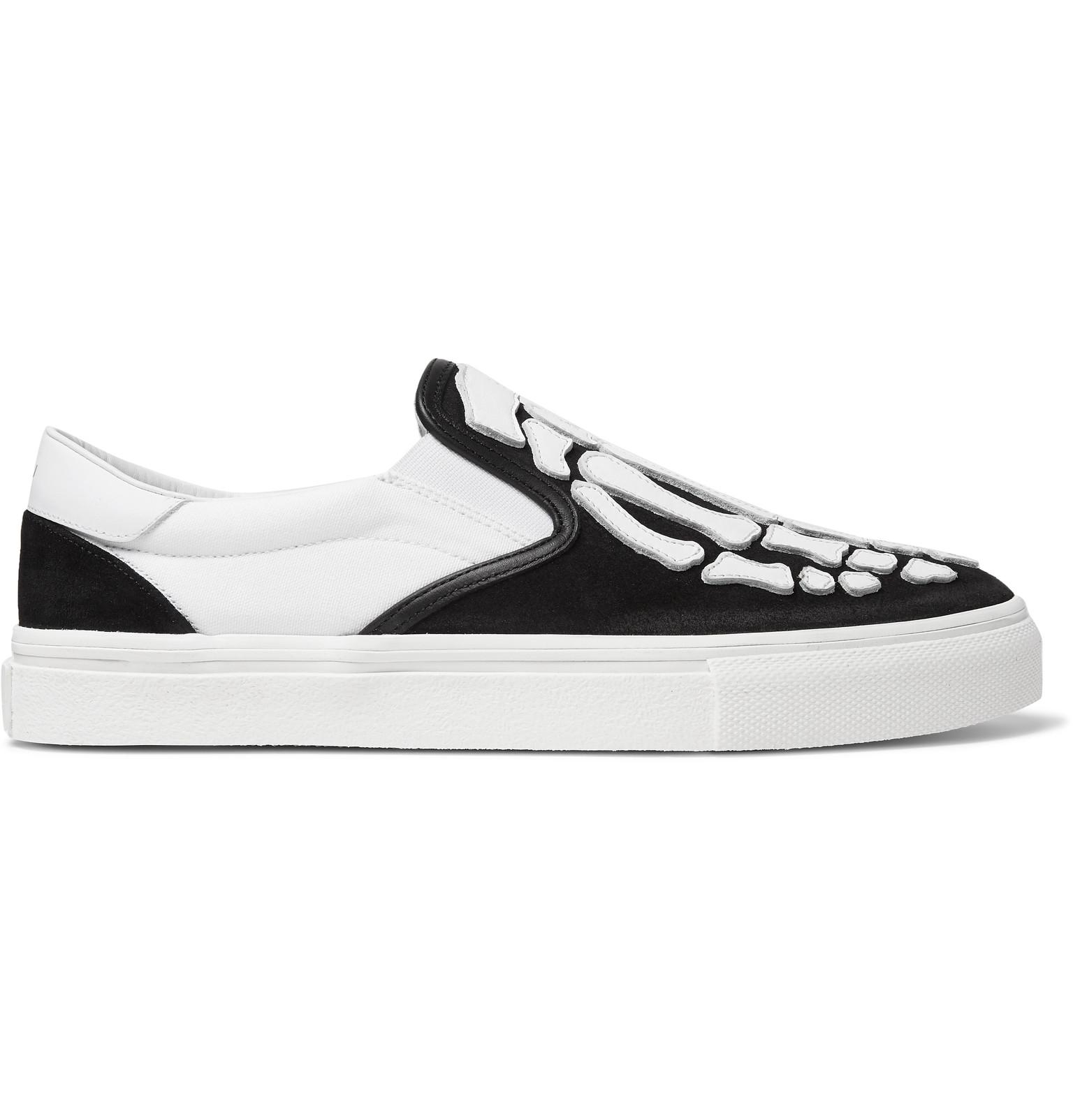 Amiri Skel Toe Lace-up Sneakers in 