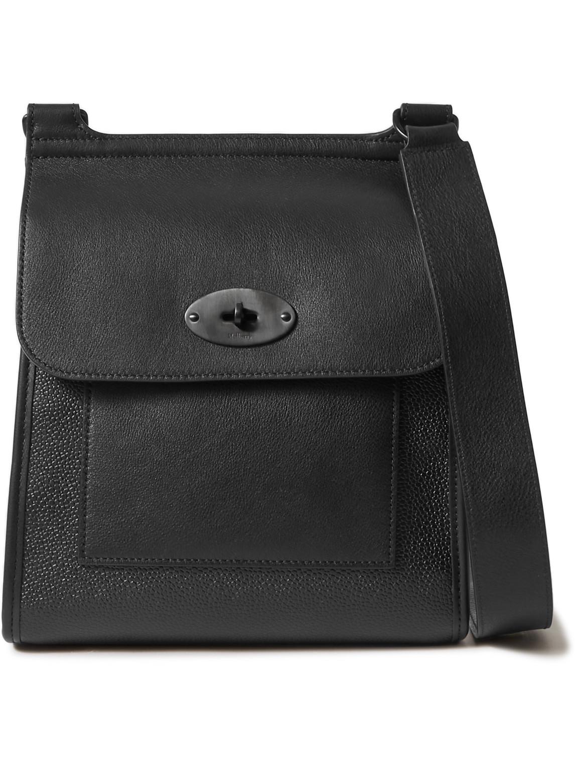 Mulberry Anthony Fullgrain Leather Messenger Bag in Black for Men Lyst