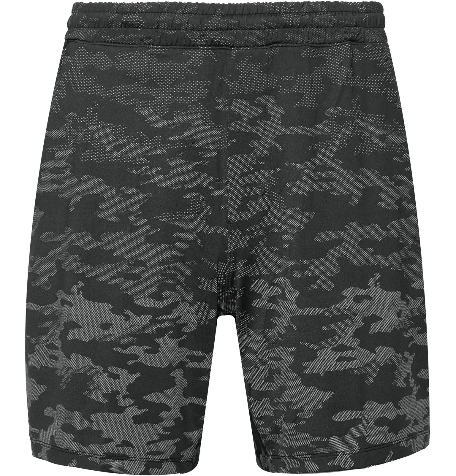 Lululemon Athletica Synthetic Pace Breaker Slim Fit Camouflage