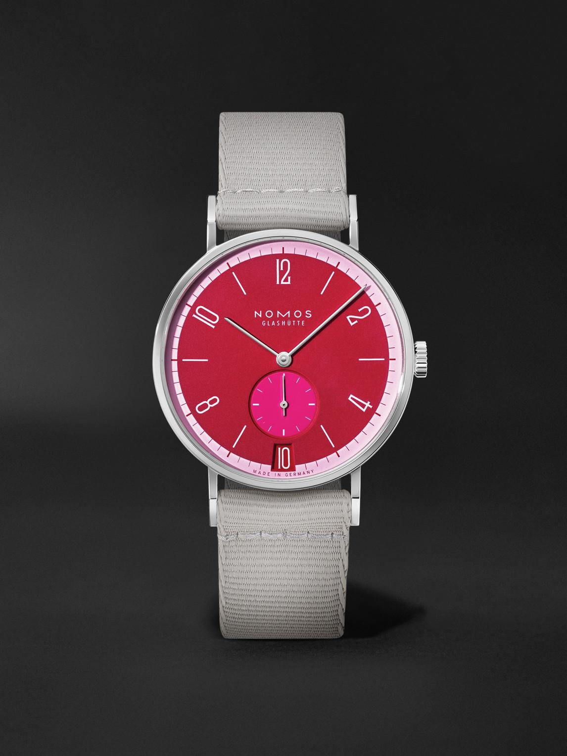 Red Dial Nomos 743 NOMOS Glashütte Club Neomatik Automatic 37mm