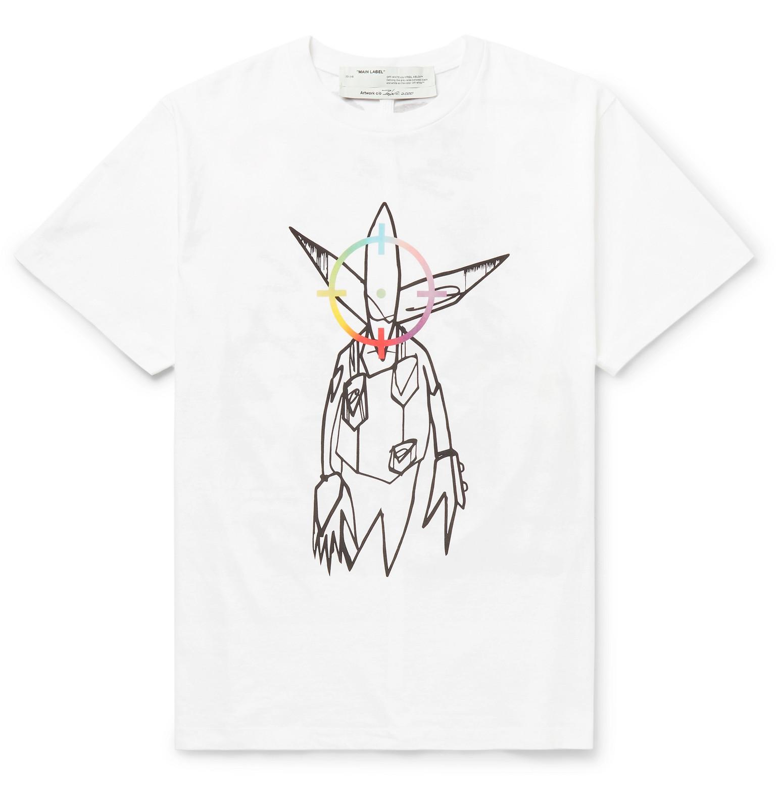 o Virgil Abloh Cotton Futura Alien 