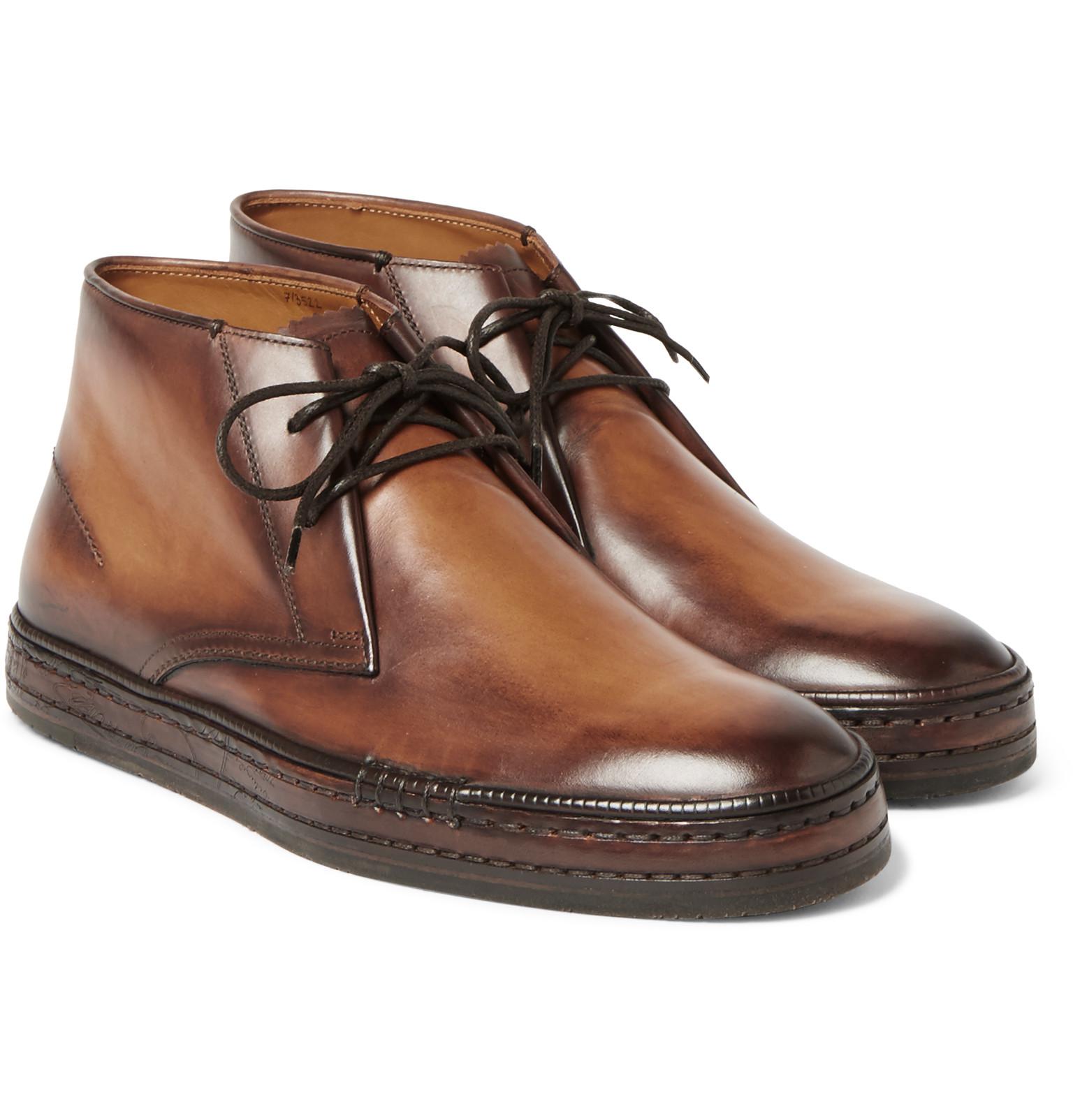 berluti chukka boots