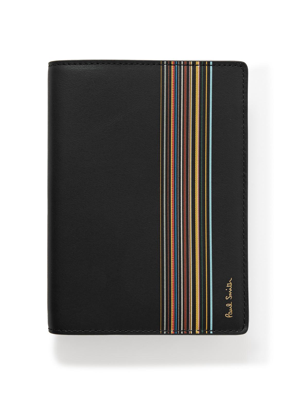 Paul Smith + Native Union Artist Stripe Leather MagSafe Wallet