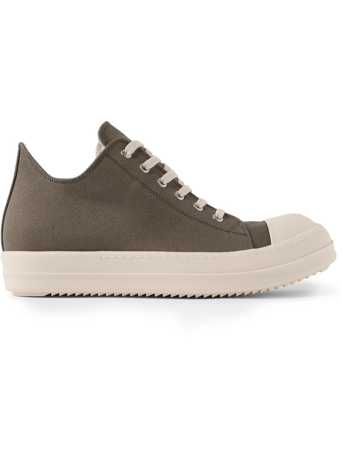 Rick owens drkshdw canvas low sneaker deals