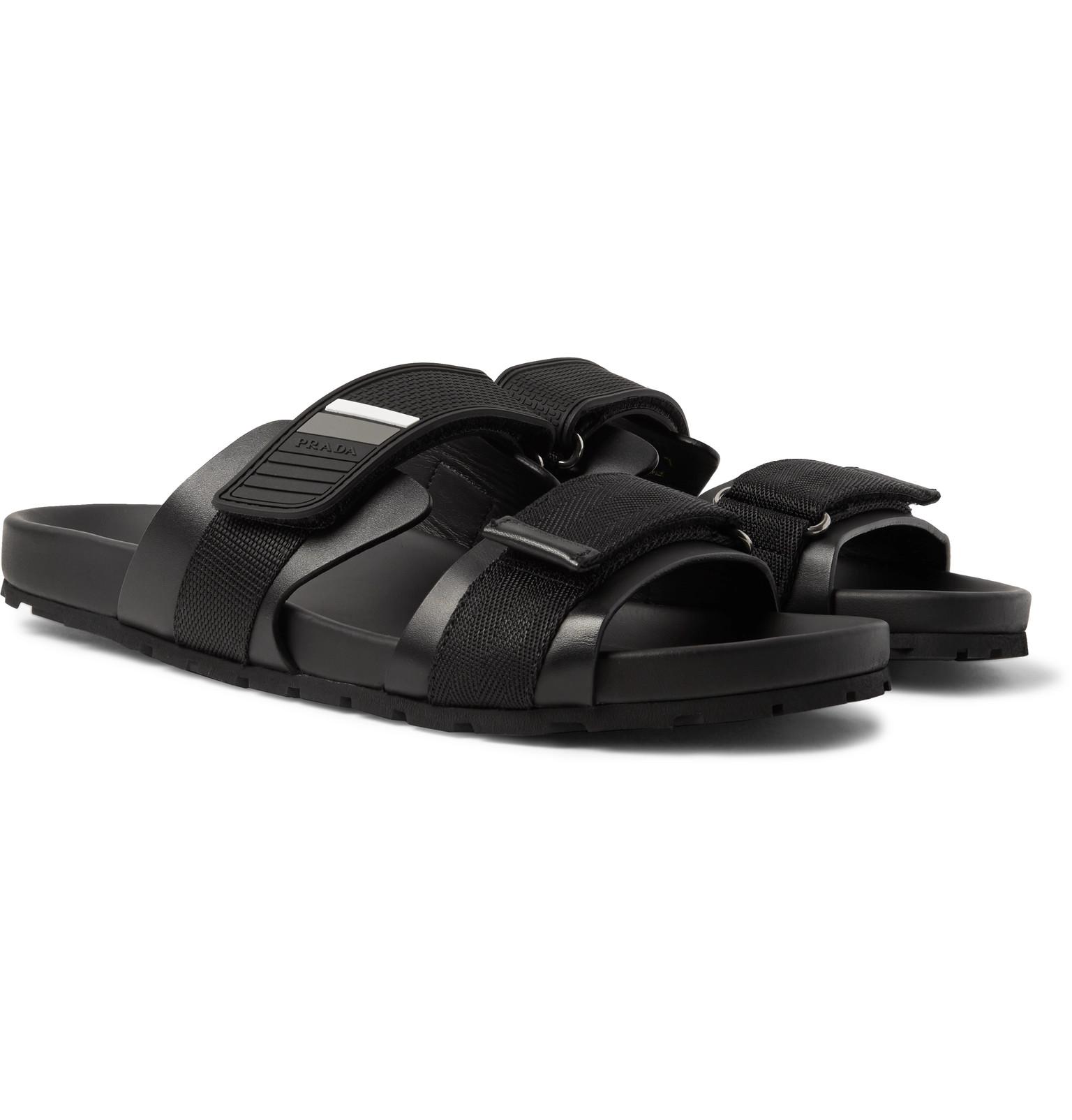 prada rubber flip flops
