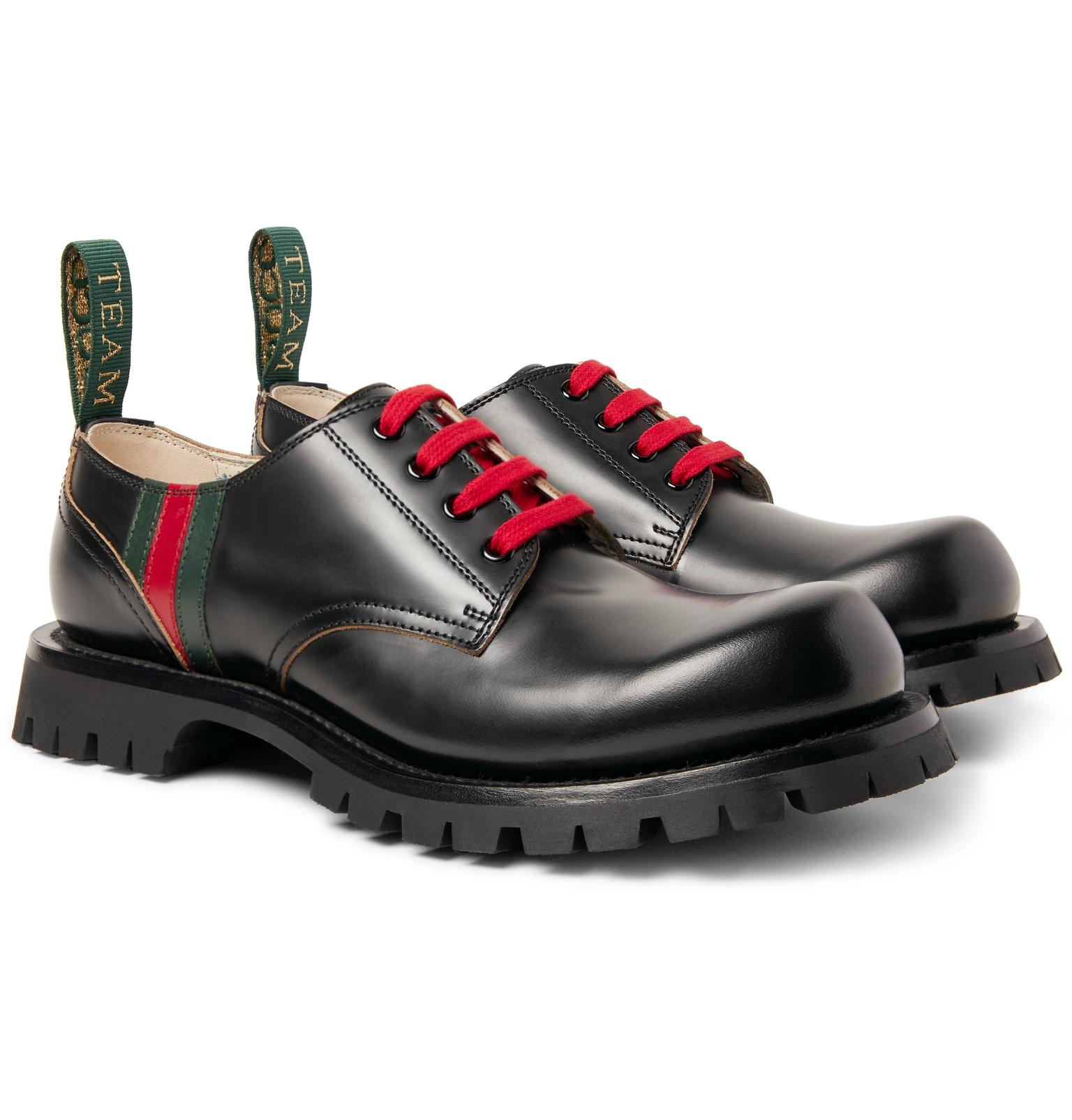 black gucci shoes for men