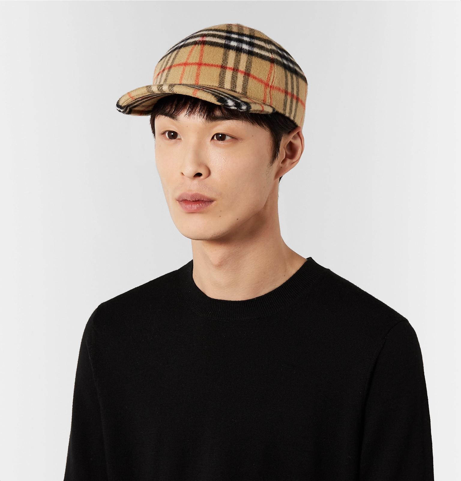 burberry wool baseball cap