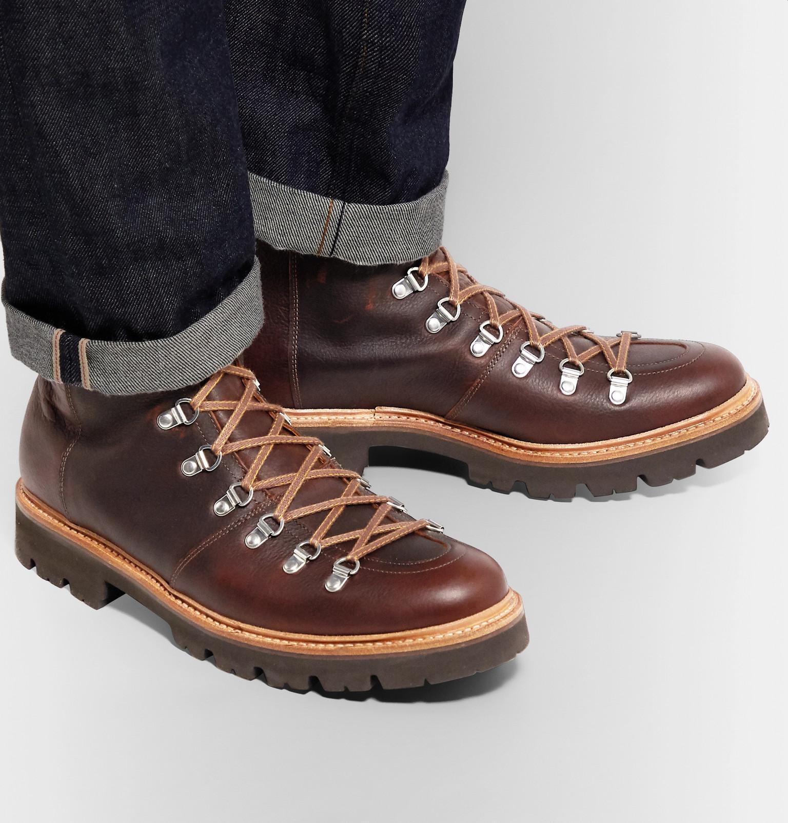 Grenson Brady Full-grain Leather Boots in Brown for Men - Lyst