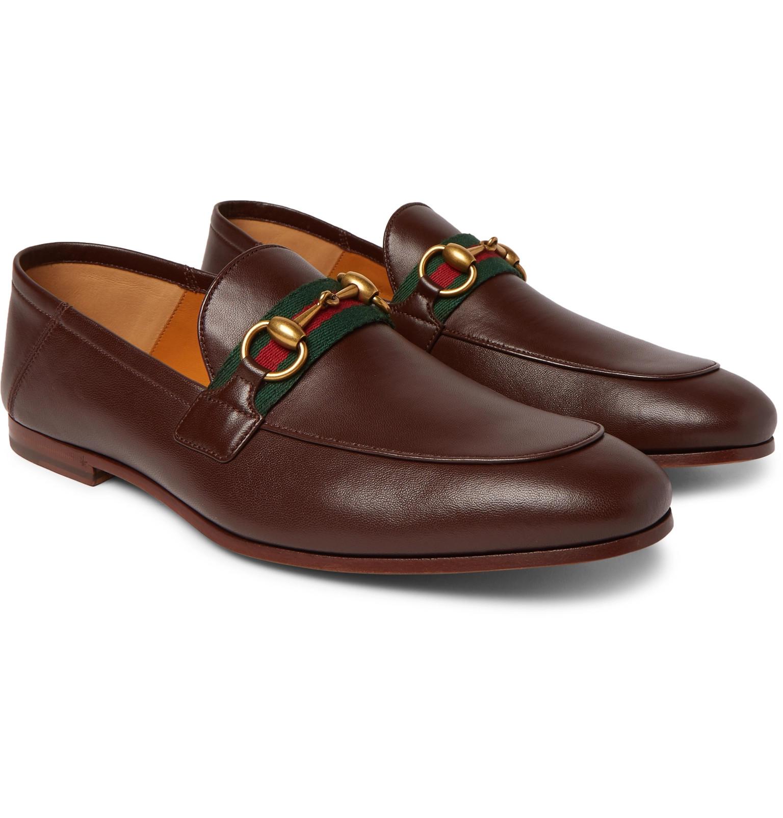 gucci collapsible heel loafer