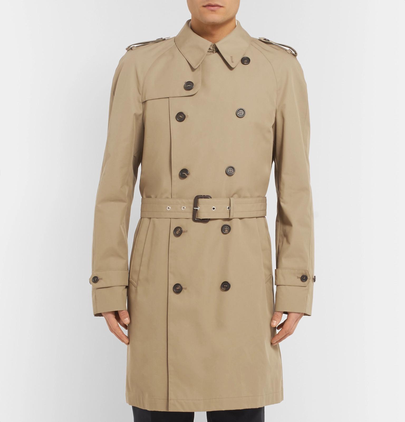 dunhill trench coat
