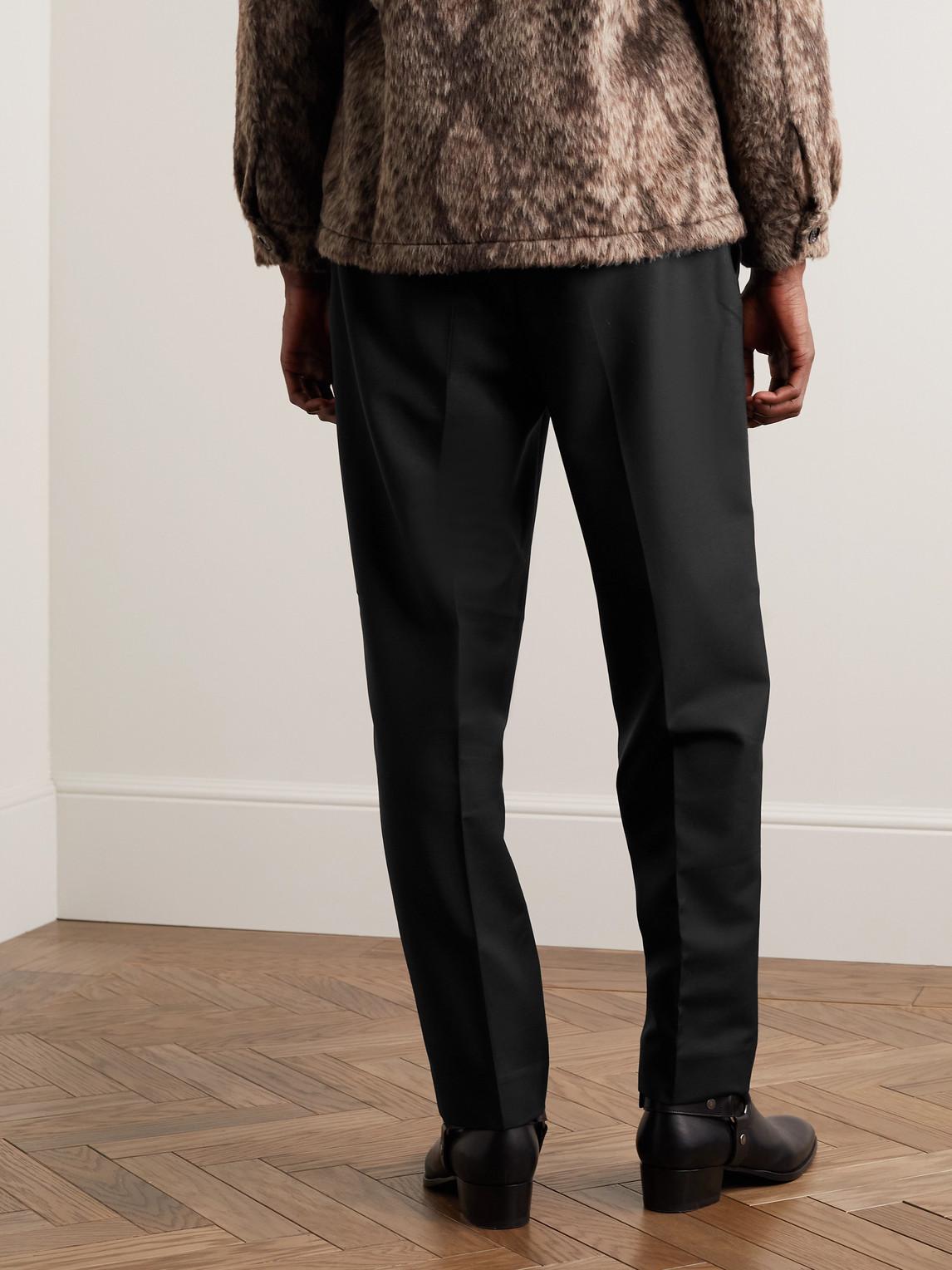 Acne studios hotsell pleated trousers