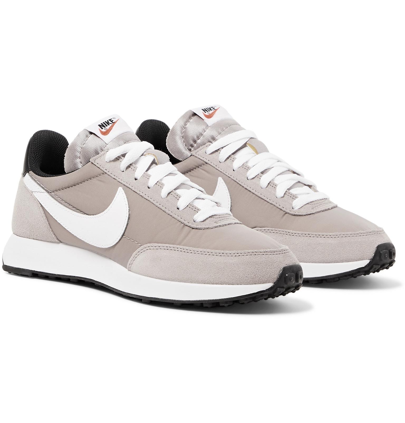 Nike Air Tailwind 79 Shell, Suede And Leather Sneakers in Gray for Men -  Lyst