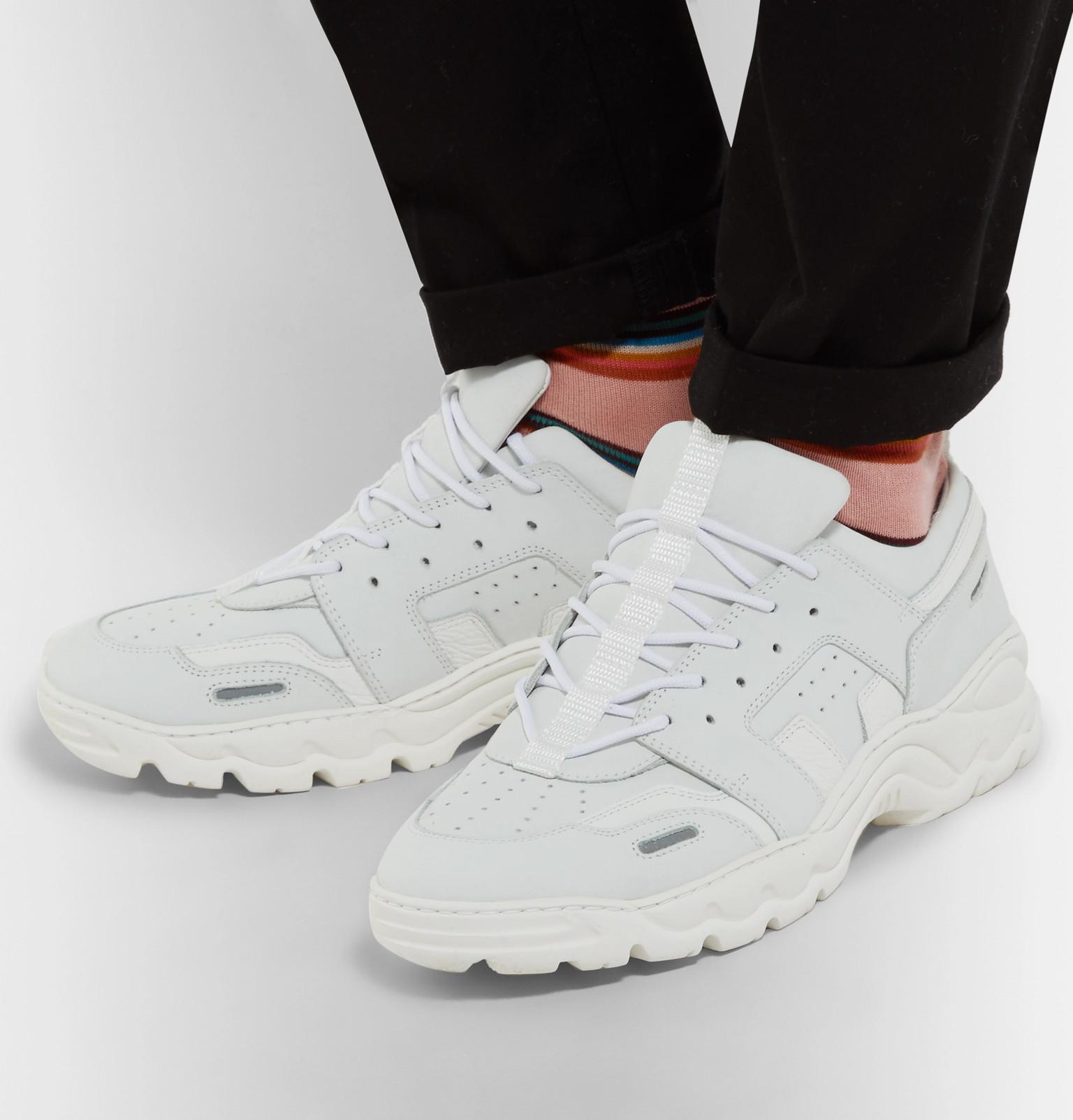 Ami Paris White Running Lucky 9 Sneakers for Men | Lyst
