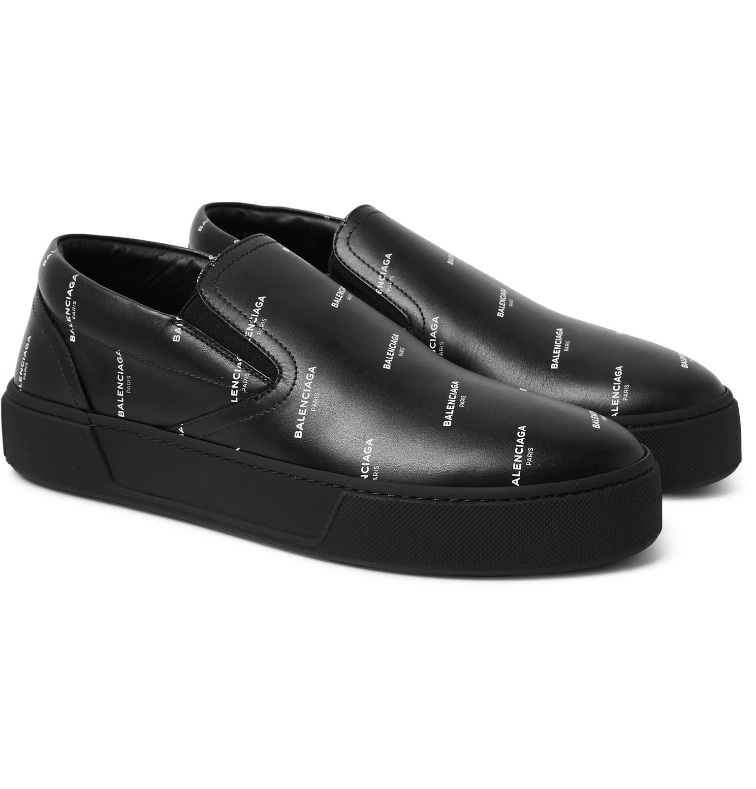 pull on slip on men balenciaga shoes