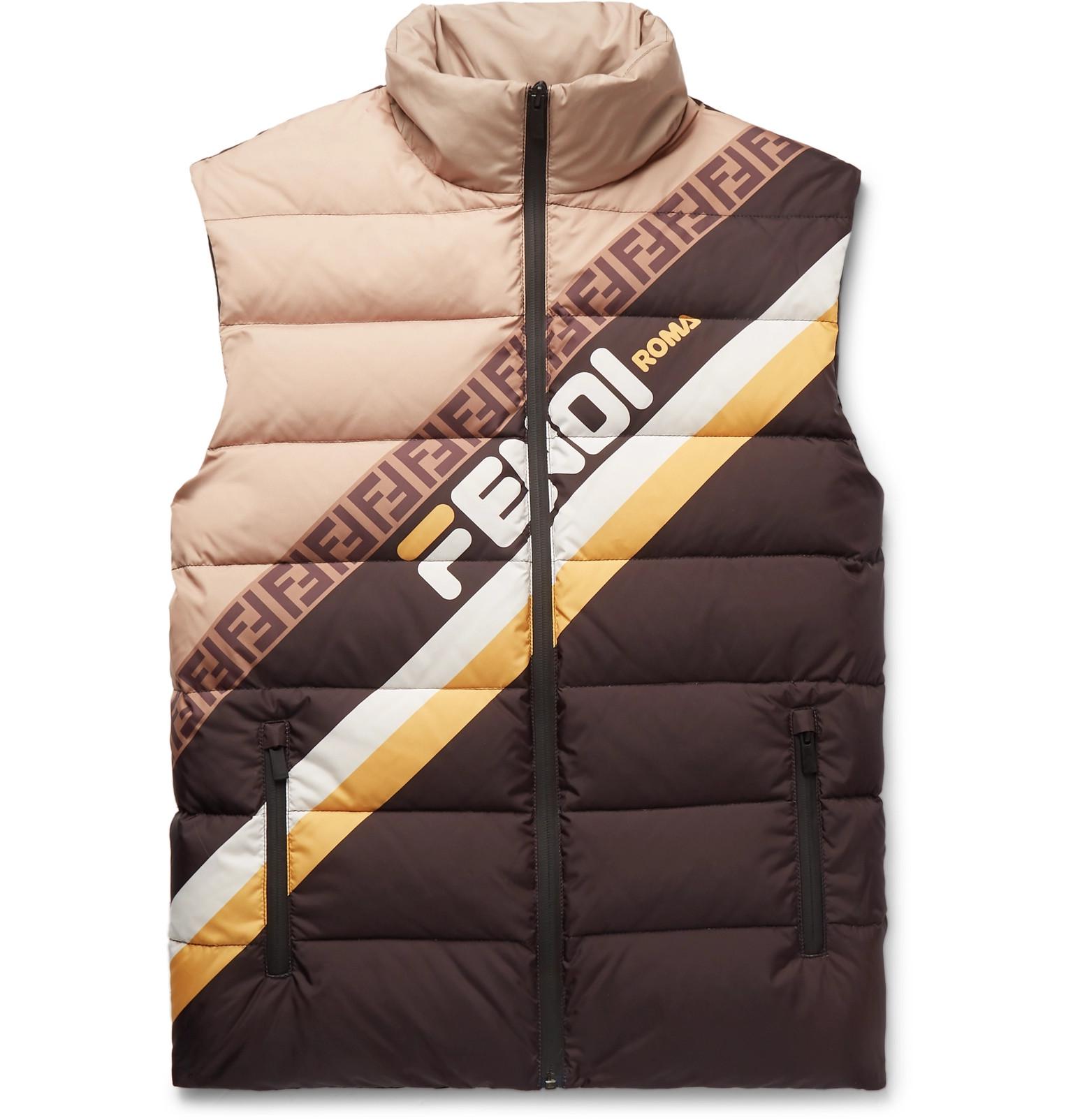 fendi fila vest