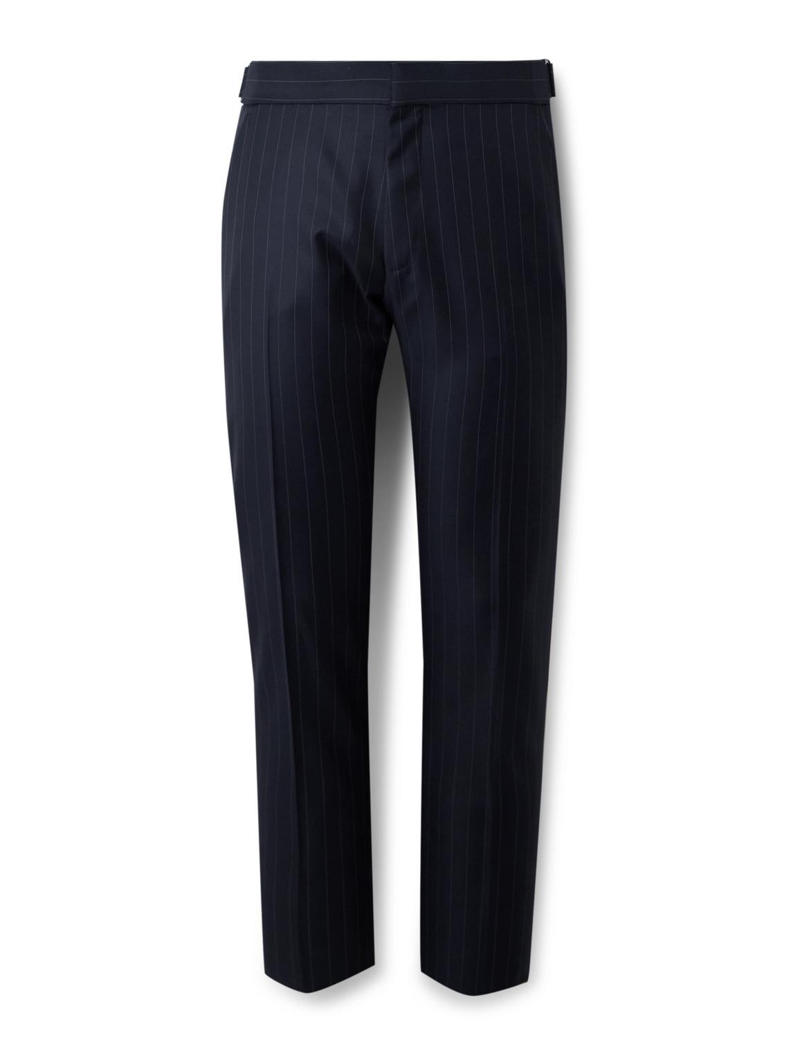 パンツ Tom Ford Twill Pants SILK AND WOOL TWILL TAILORED PLEATED PANTS | Tom Ford Fashion