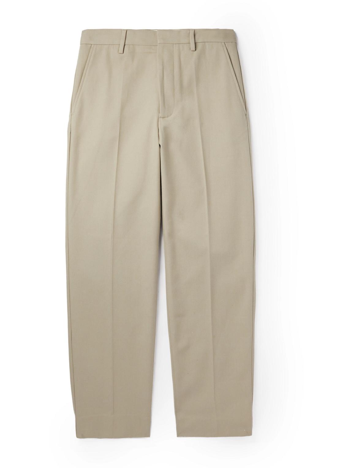 Acne Studios Ayonne Straight-leg Cotton-blend Twill Trousers in