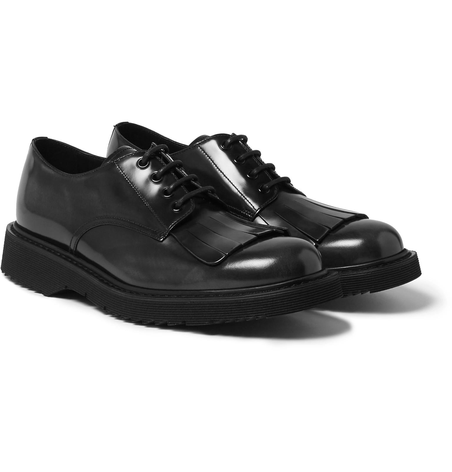 prada spazzolato shoes