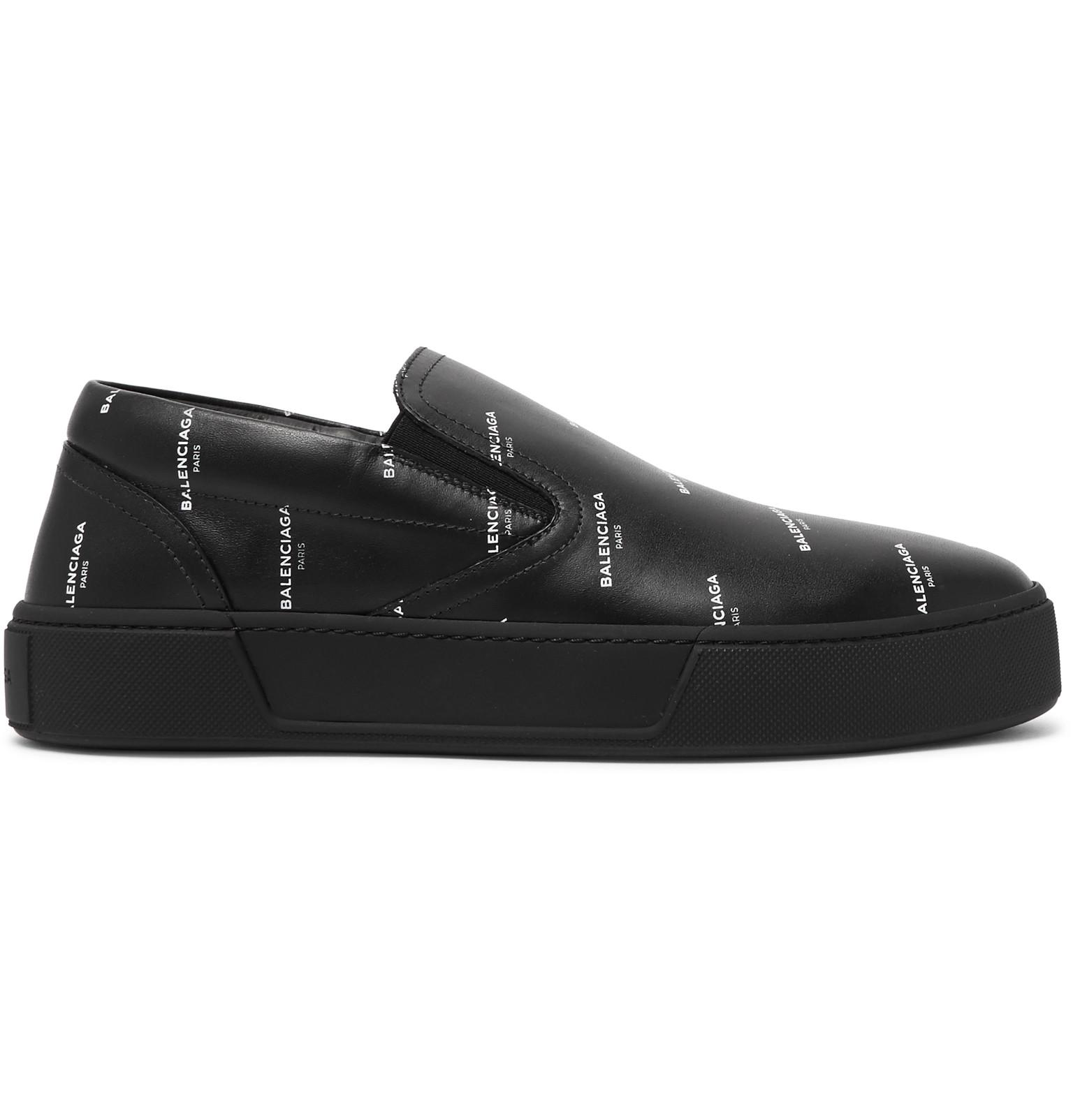 pull on slip on men balenciaga shoes