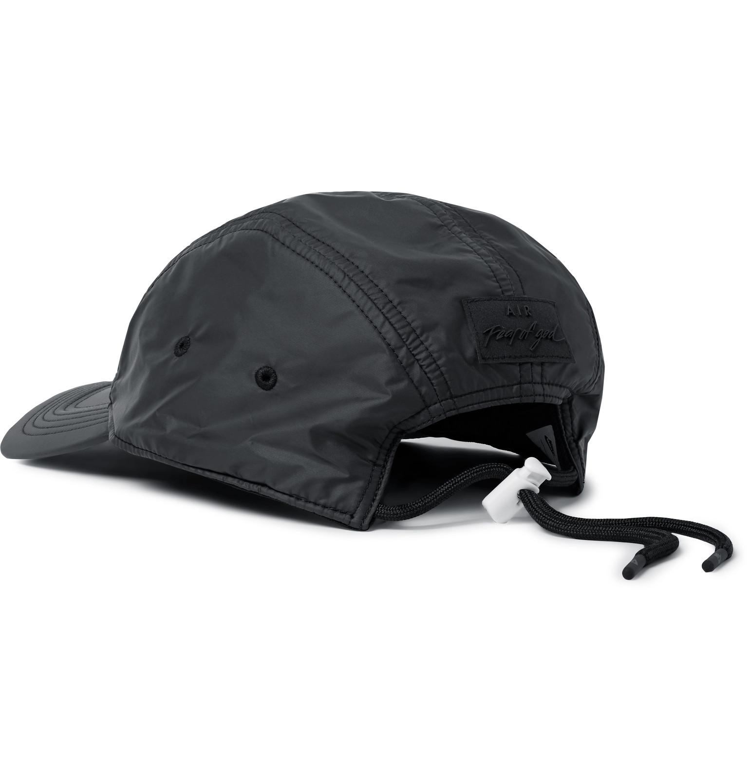 Nike + Fear Of God Aw84 Dri-fit Baseball Cap in Black for Men | Lyst