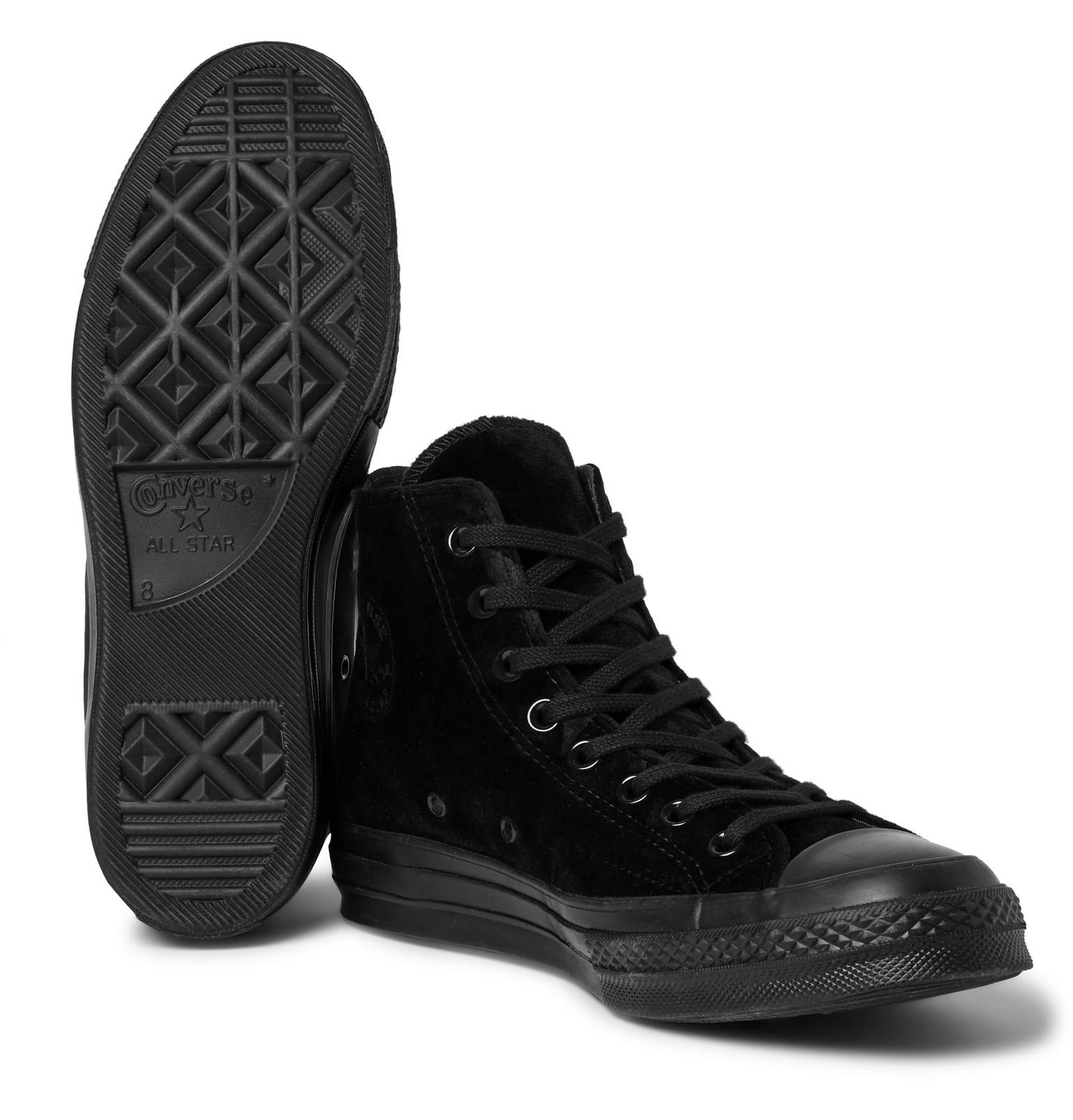 Converse Black Velvet Chuck 70 Hi 