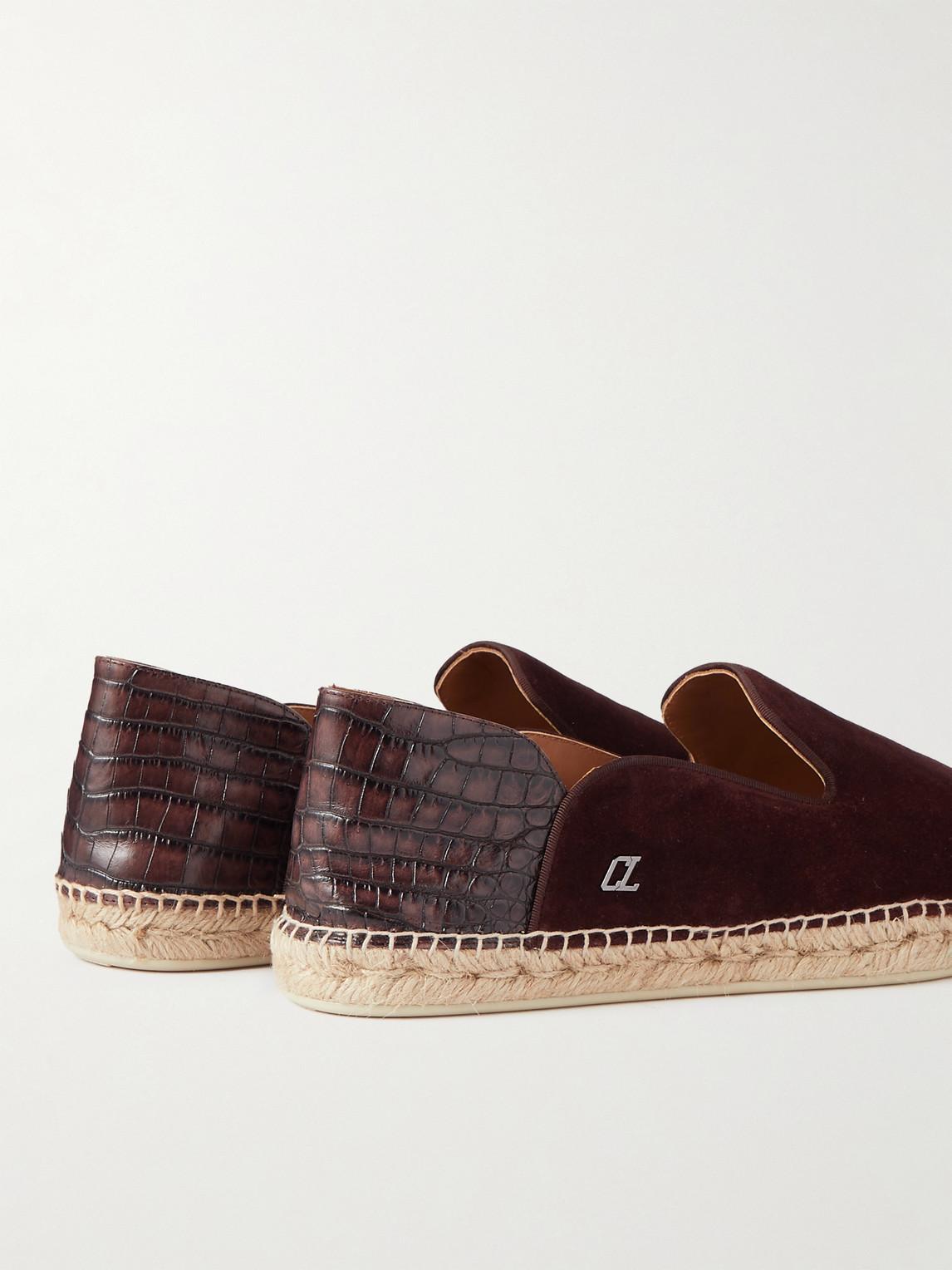 Espadrilles louboutin clearance