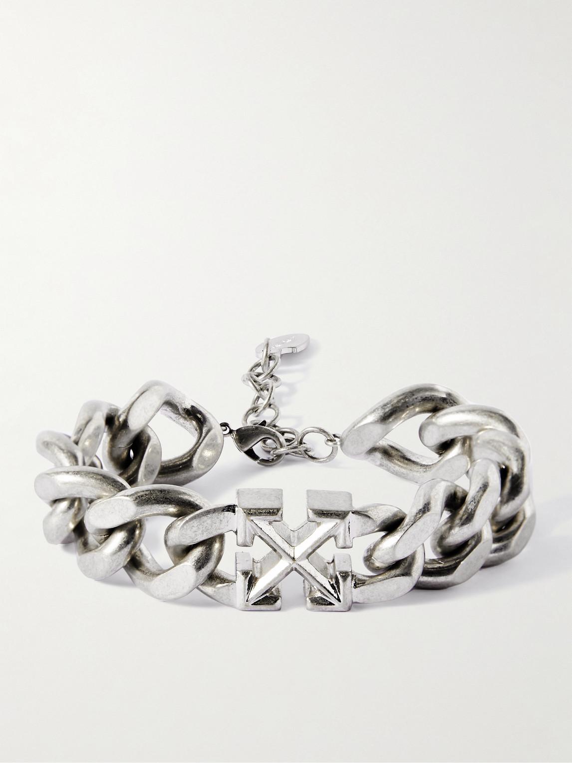 Silver tone Chain Bracelet