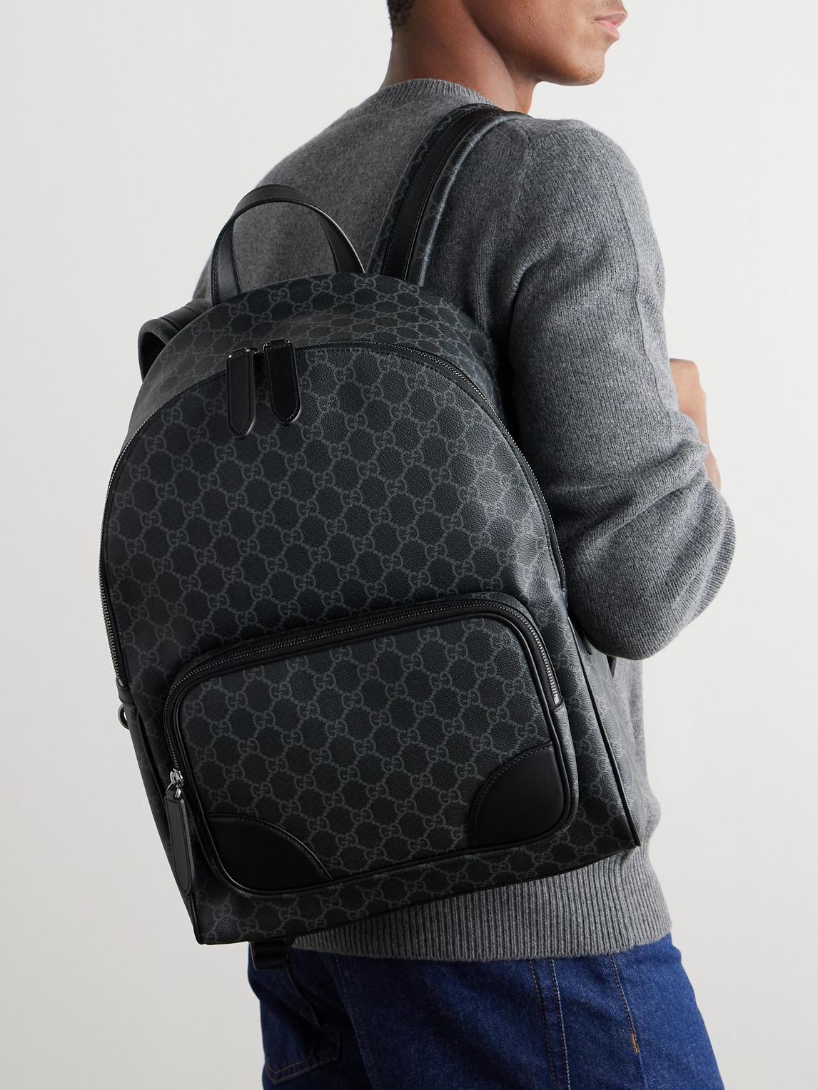 Supreme Canvas Backpack BLACK