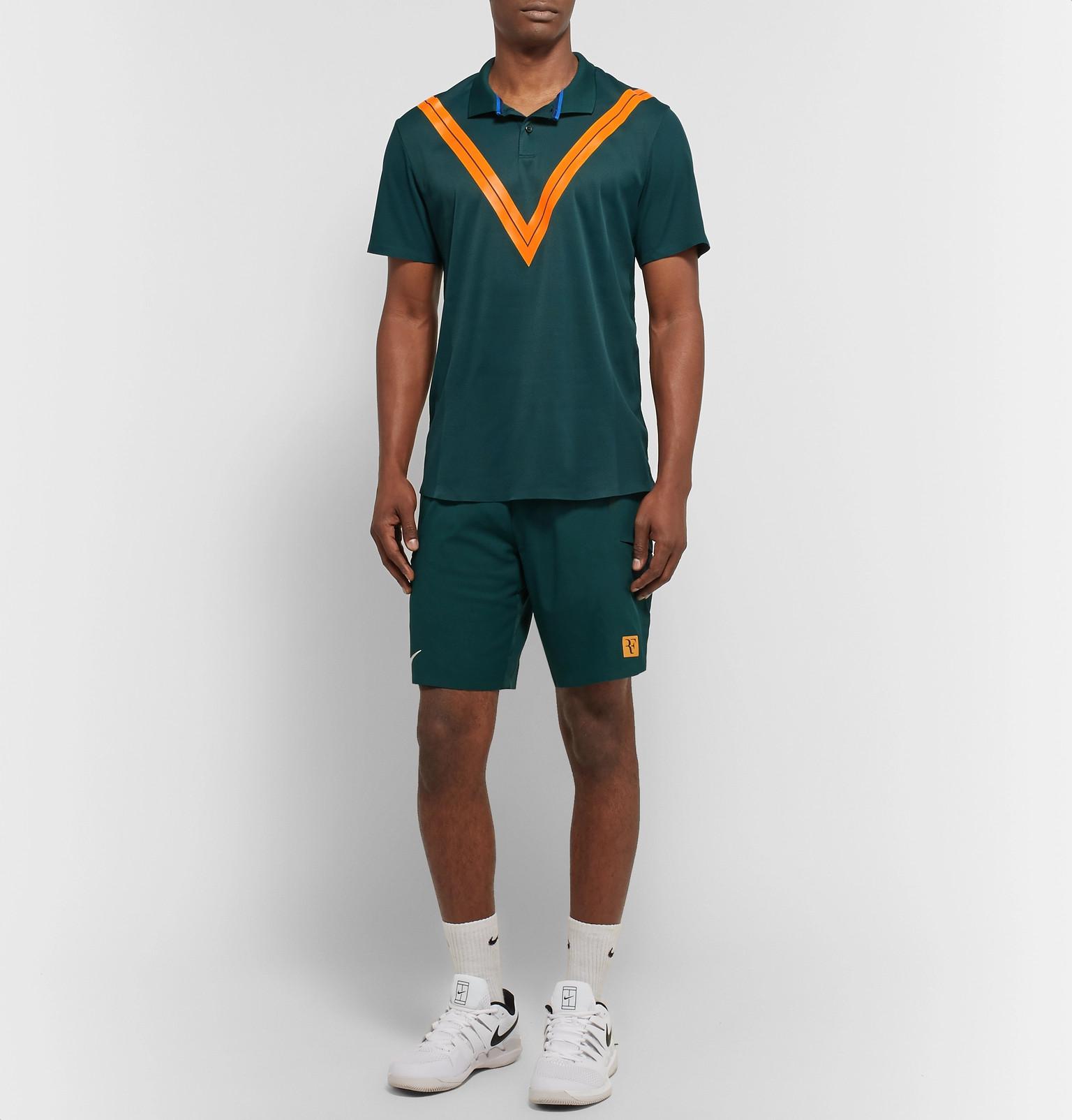 Nike Nikecourt Roger Federer Flex Ace Dri-fit Tennis Shorts in Green for  Men | Lyst Canada