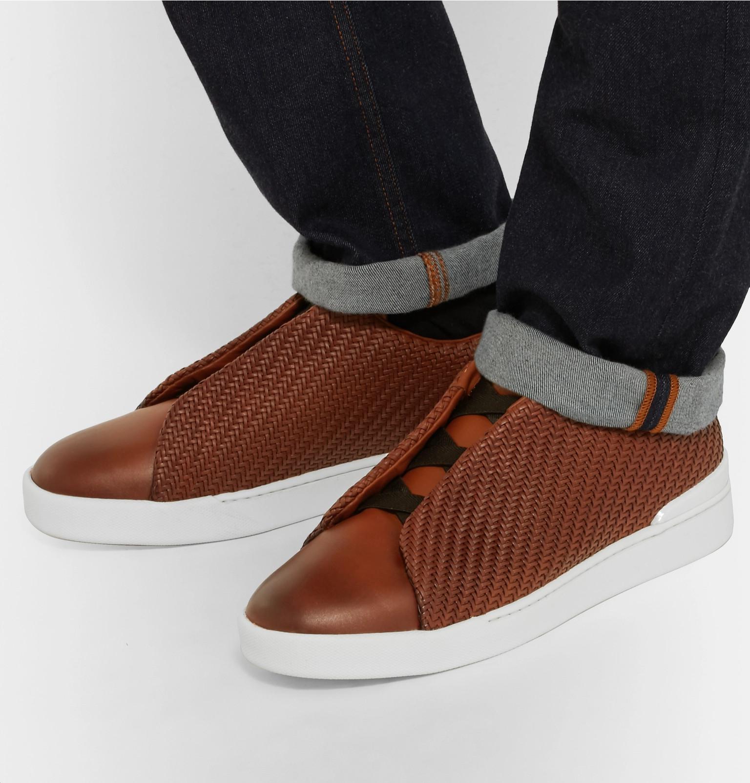 triple stitch sneaker
