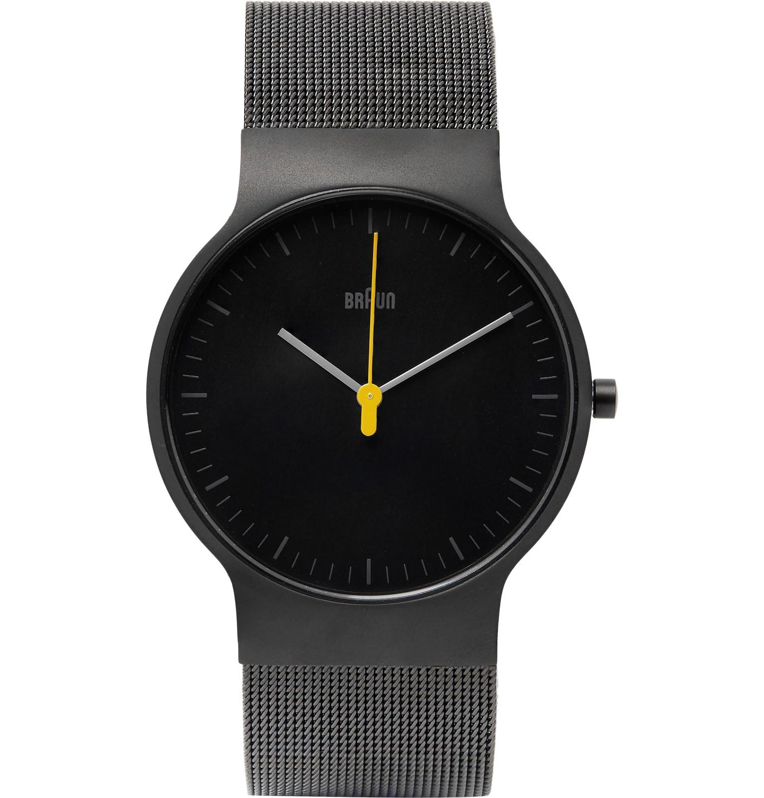 braun classic slim watch