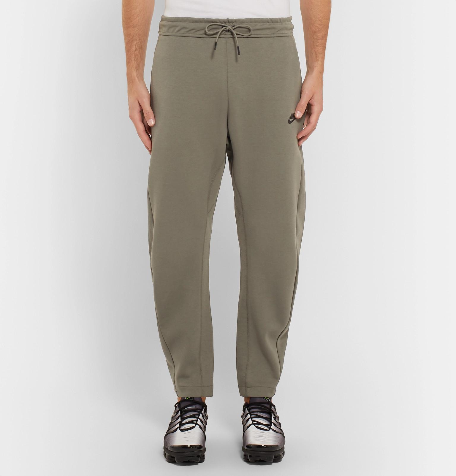 nike skinny joggers sage green