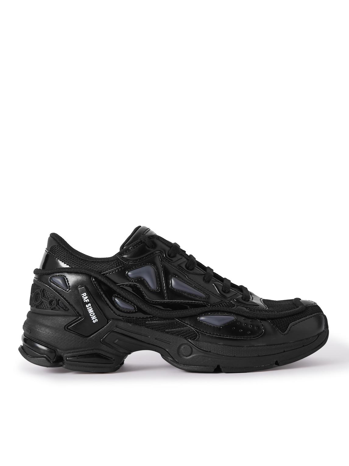 Raf Simons Pharaxus Mesh And Rubber Sneakers in Black for Men | Lyst