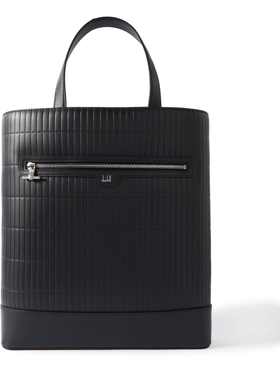 Dunhill Rollagas Quilted Leather Tote Bag in Black for Men Lyst