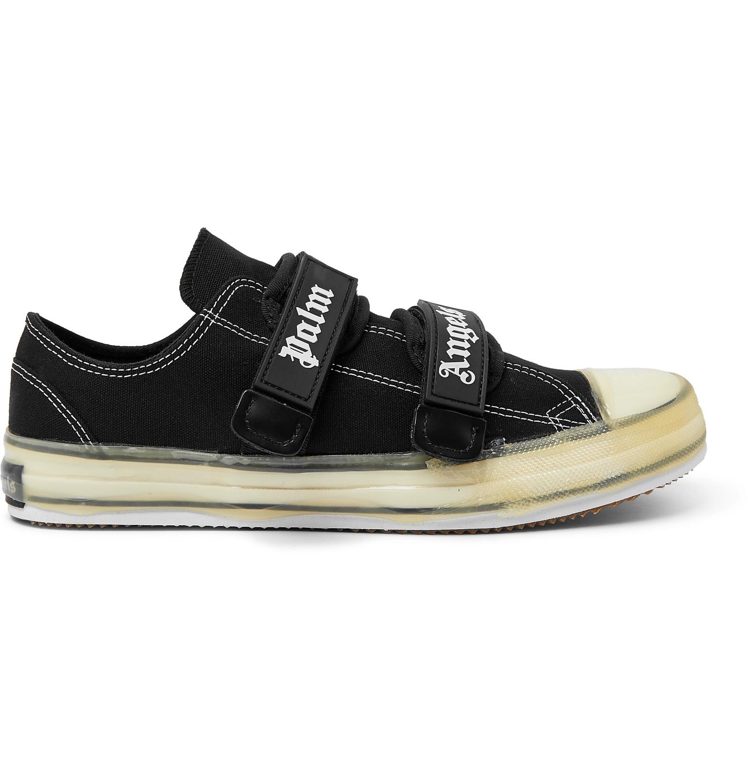 Palm Angels Velcro Vulcanized Sneakers in Black for Men Lyst Canada